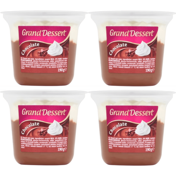 Ehrmann Grand Dessert Chocolate 4 x 190g