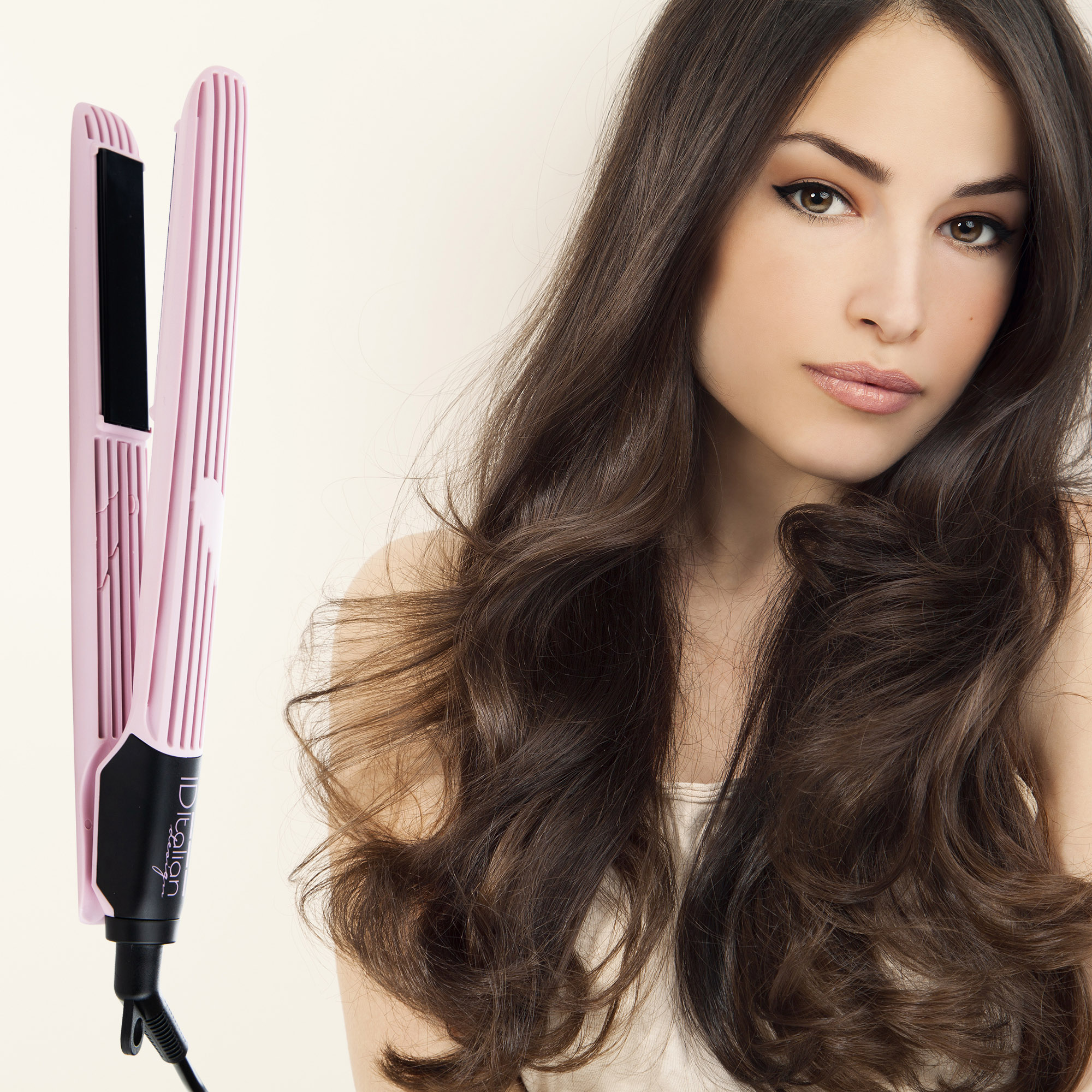 Italian Design Fashion Fun Pink Trend Hair straightener