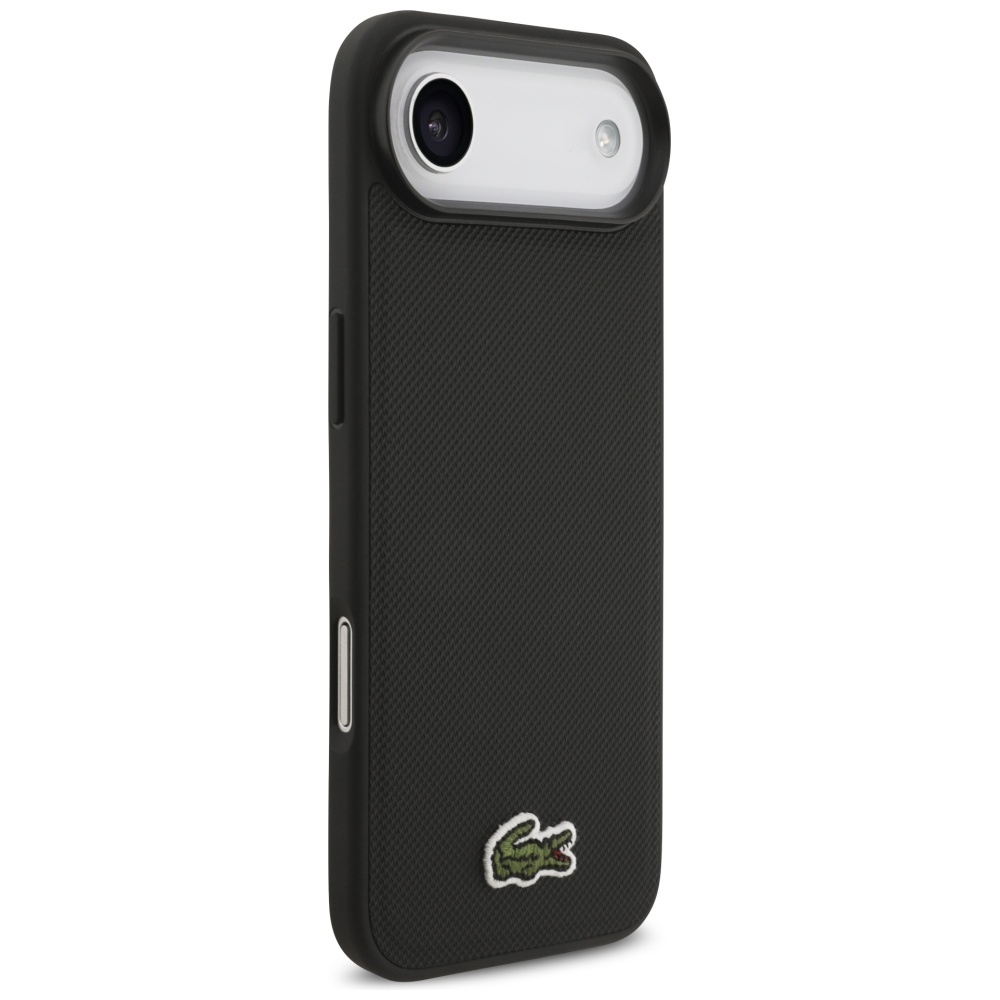 iPhone Air MagSafe Hardcase Hülle Iconic Petit Pique Woven Logo (LCHMP17MPVCK) - Schwarz
