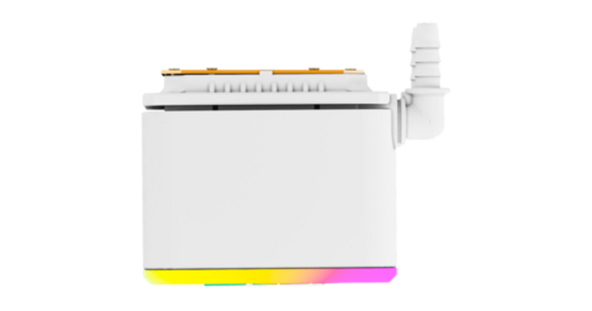 XYZ PC GearAquapulse AIO 240 waterkoeling  (Wit, ARGB, PWM)