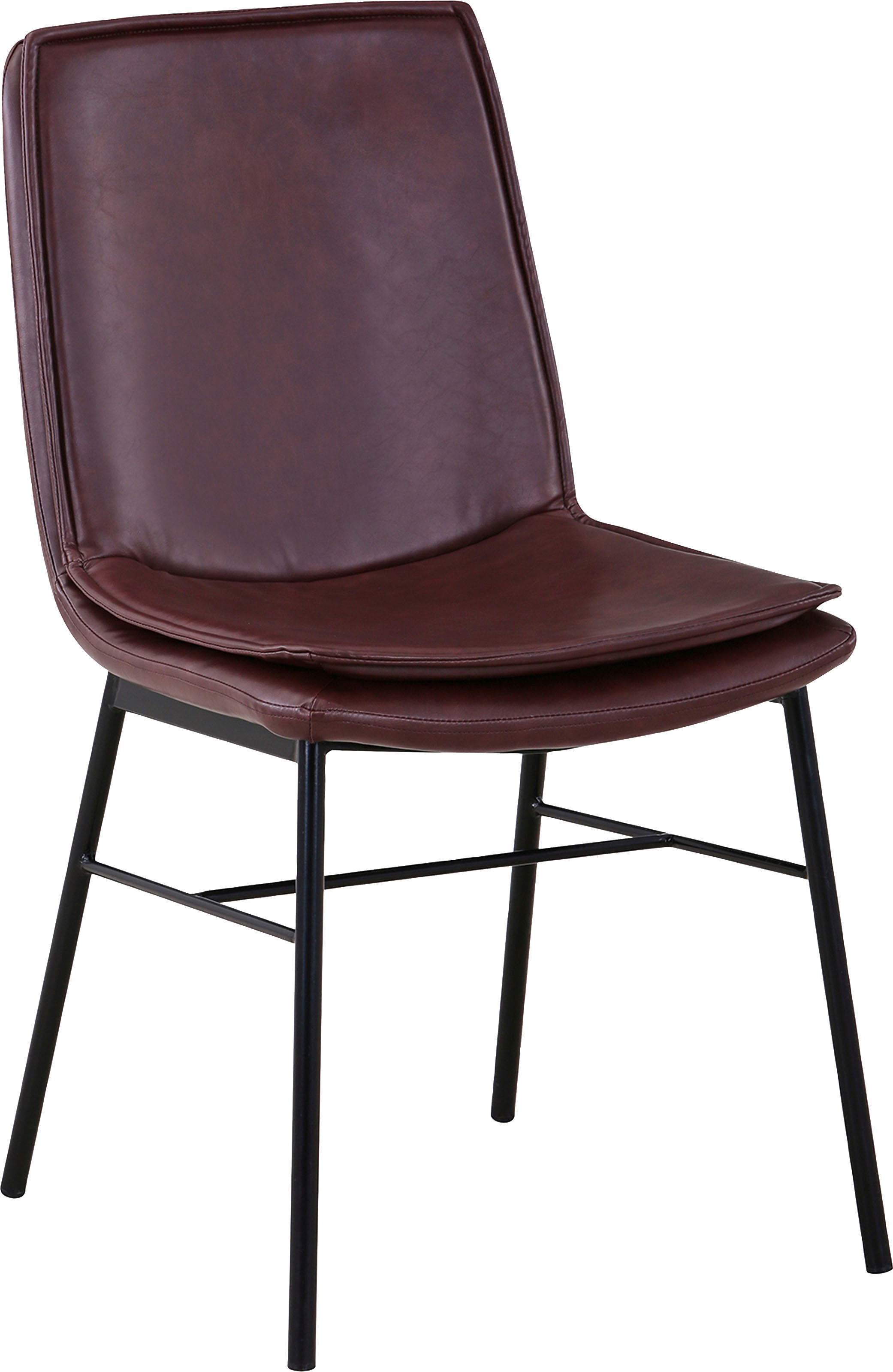 Kayoom Polstergarnitur »Stuhl Brady 125 2er-Set und Eisenfuss« Set, 2 Stk. tlg. pflegeleicht, bequem, bequemes Sitzerlebnis