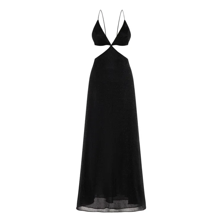 Oseree Robe Découpée Lumière | Noir
