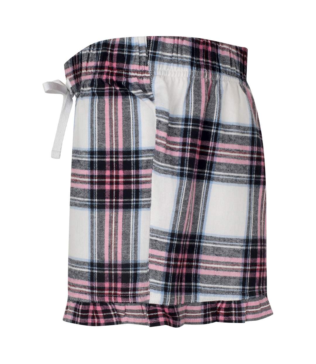 SF - Short TARTAN - Femme (Blanc / rose) - UTPC3380