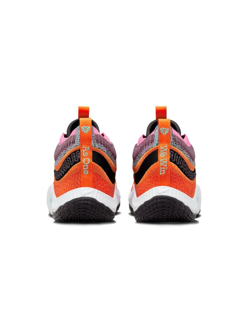 Chaussures de basket Nike Cosmic Unity 3 Noir/Orange/Rose pour homme