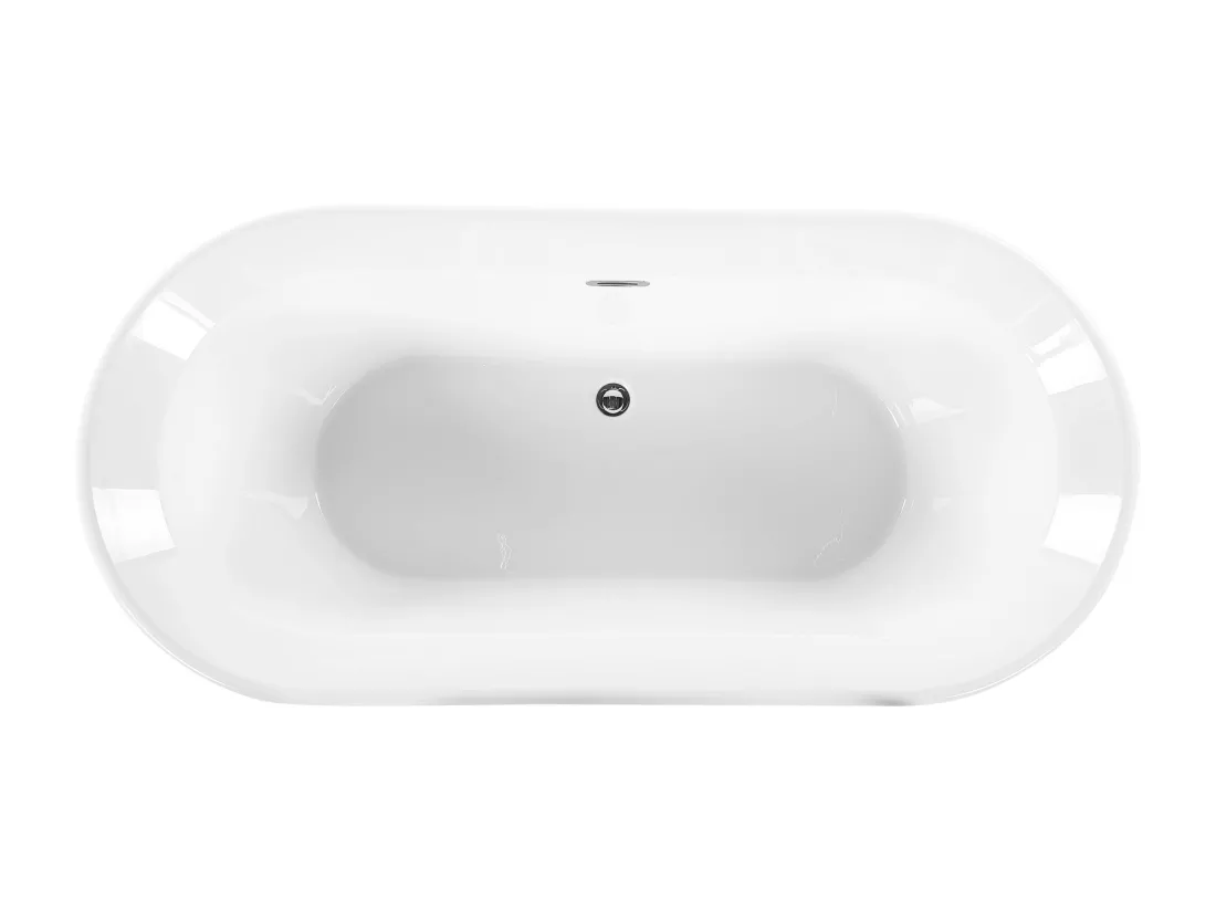 Baignoire îlot blanche 170 x 80 cm OVALLE