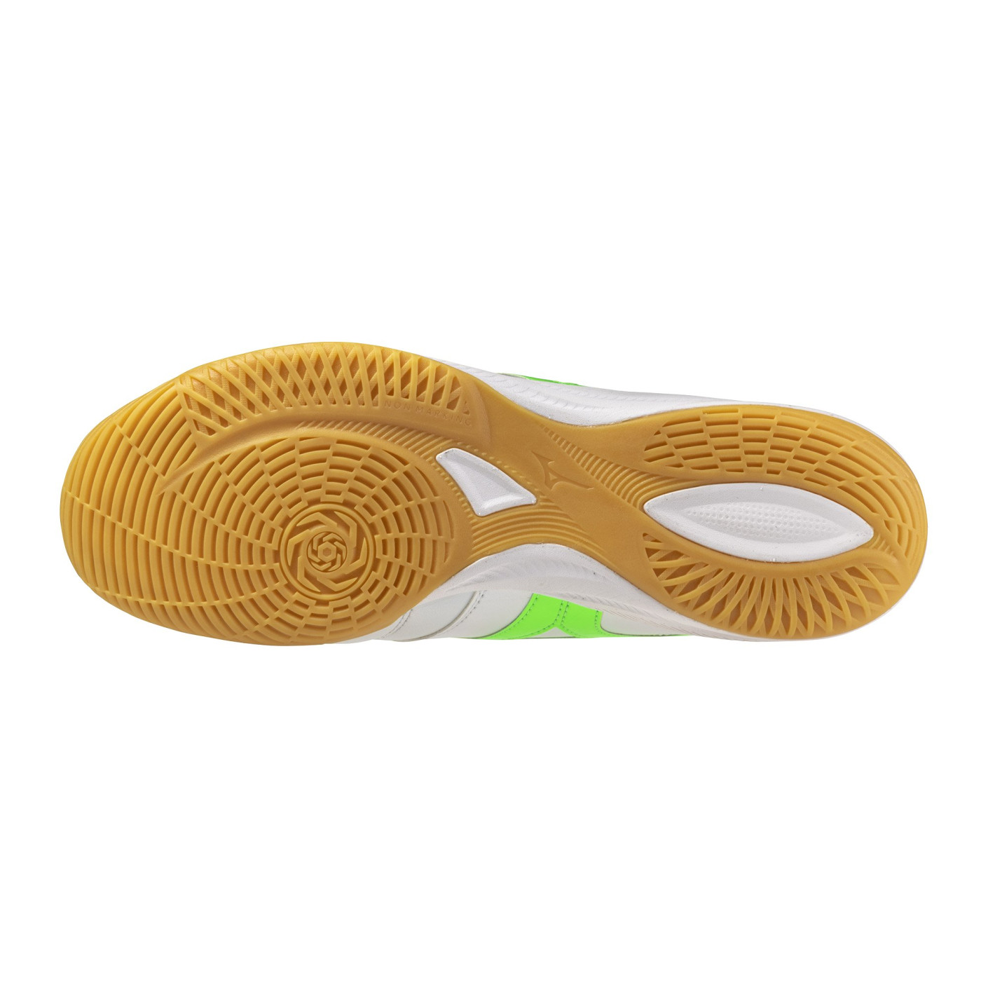 Mizuno Morelia Sala Pro Zaalvoetbalschoenen (IN) Zilver Felgroen