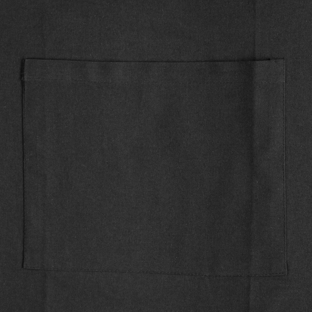 Tablier - coton - gris foncé - 60x80 cm