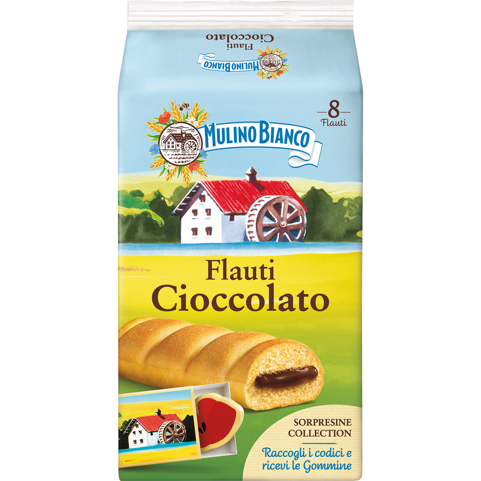 Mulino Bianco Flauti Cioccolato 280g