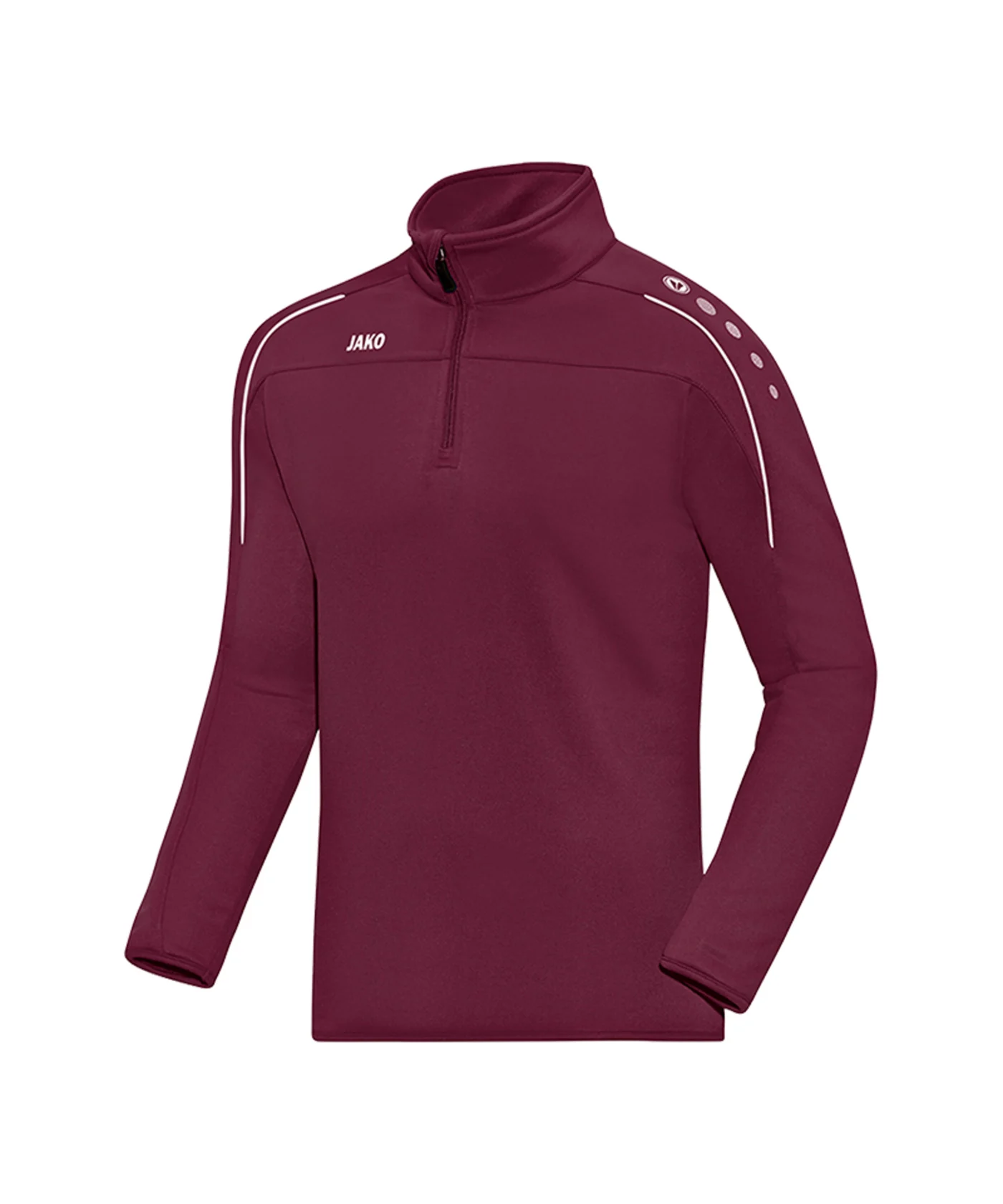 JAKO Classico Ziptop Dunkelrot F14