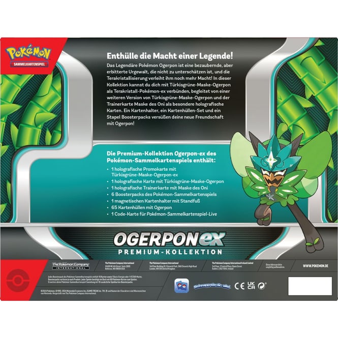 Pokémon - Ogerpon ex - Premium Kollektion