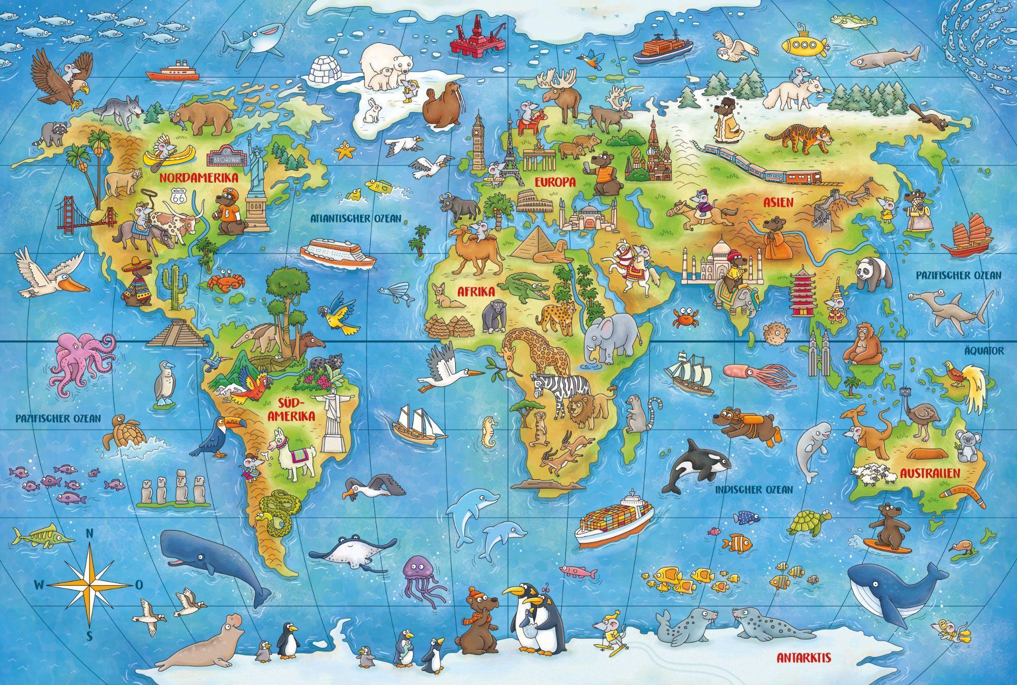 Reise um die Welt (Kinderpuzzle)