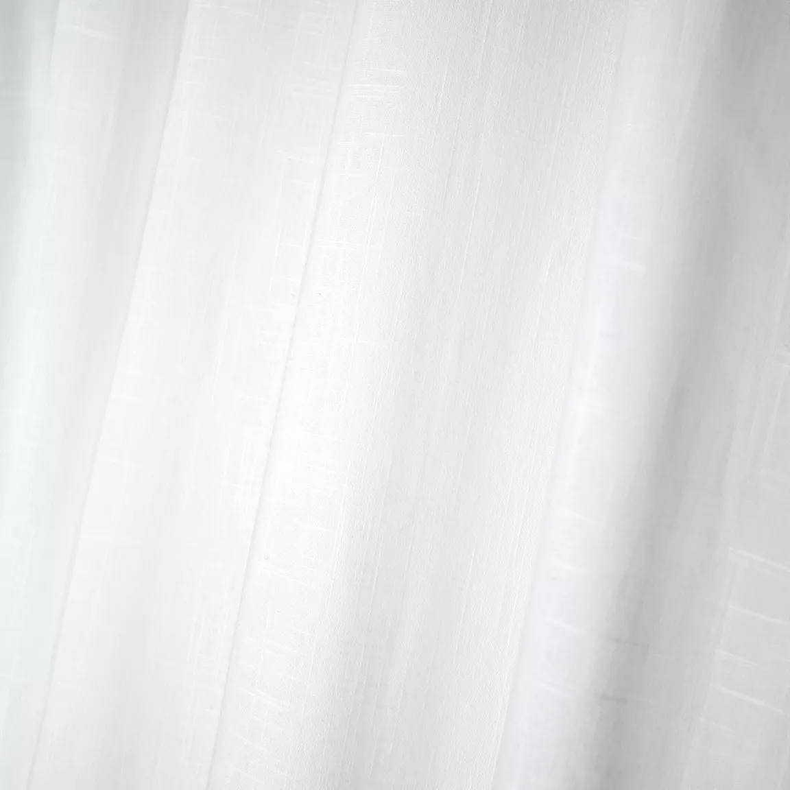 Rideau coton (140 x 260 cm) Helios Blanc