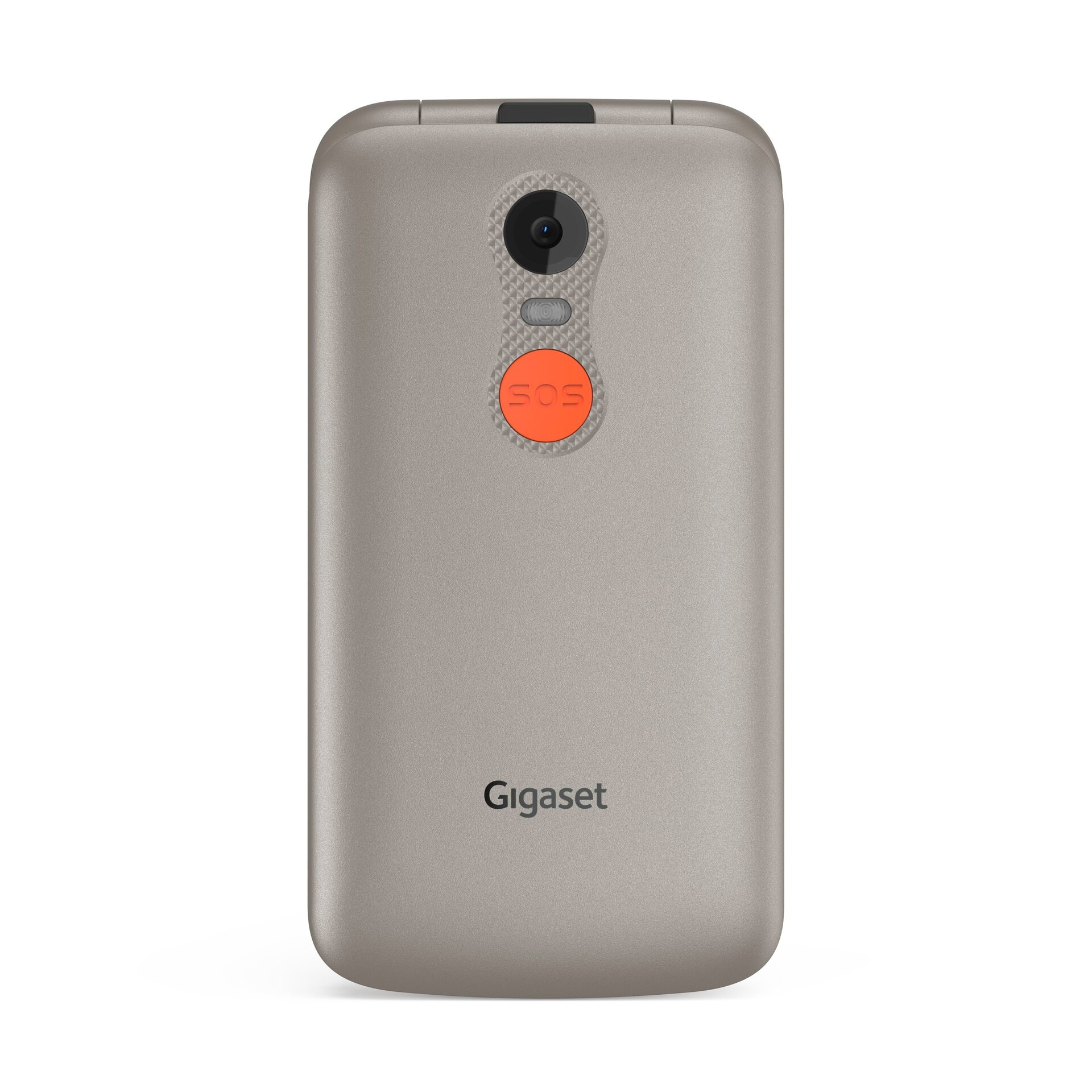Gigaset Klapphandy »GL595 2G-Flip-Mobiltelefon« Silber