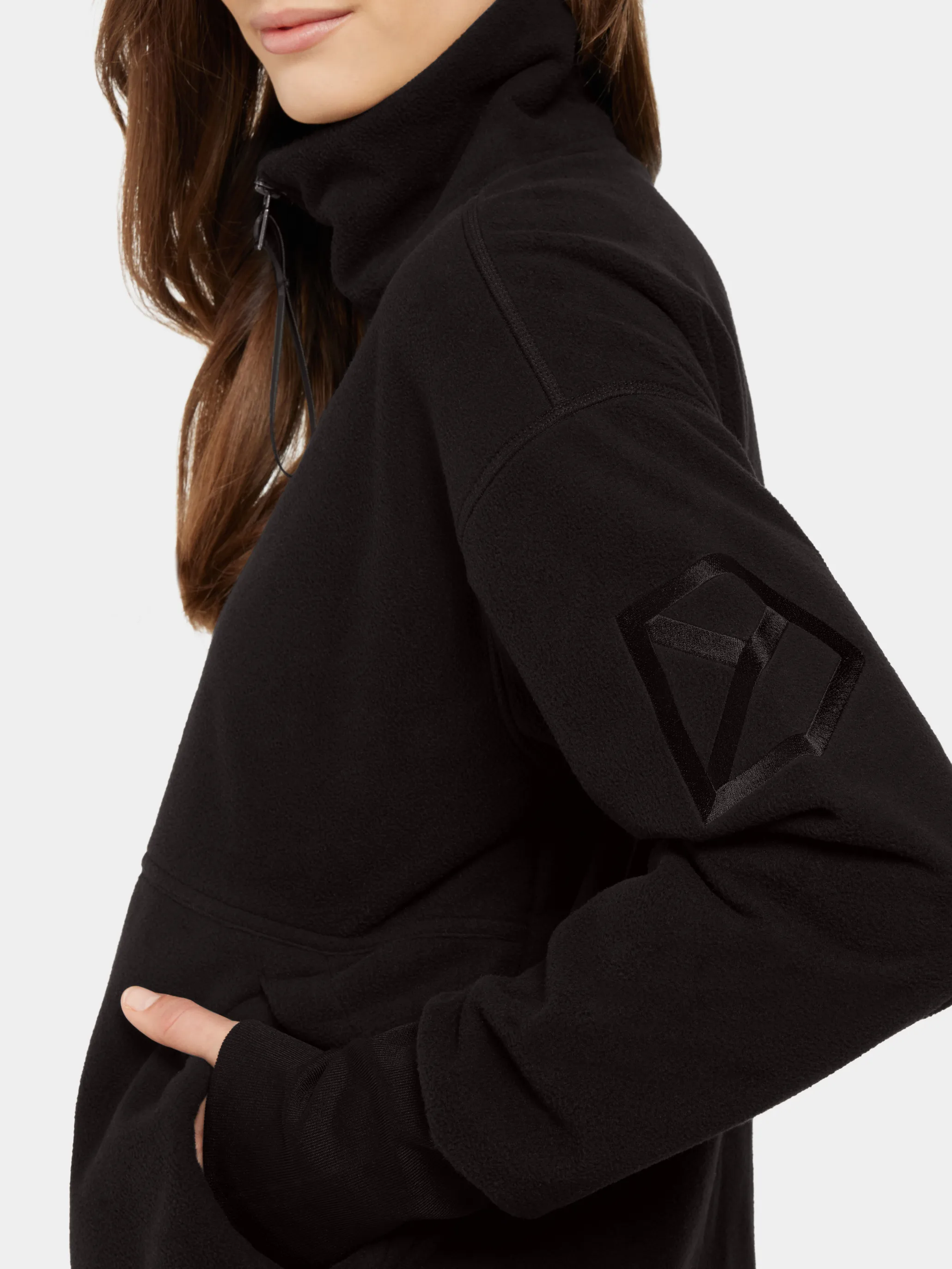 Didriksons Women's Ronja Full Zip Black
