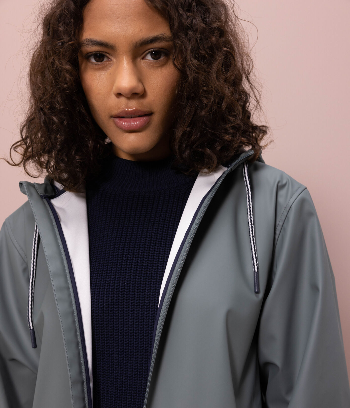 Ciré long et léger en matière recyclée Femme/Homme