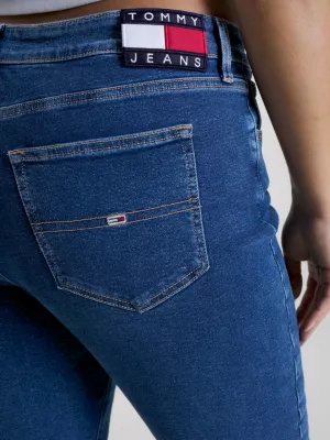 Calça jeans super skinny de cintura ultra alta Curve Melany