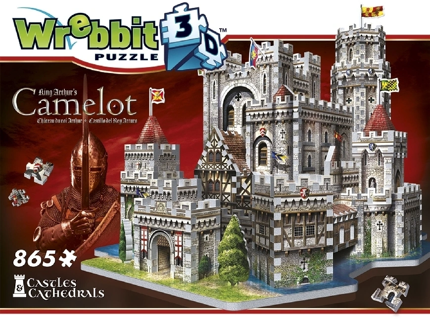 Wrebbit Puzzle 3D - Camelot zu Artus Tafelrunde / Camelot Castle (Puzzle)