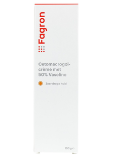 Fagron Cetomacrogolcrème met 50% Vaseline 100GR