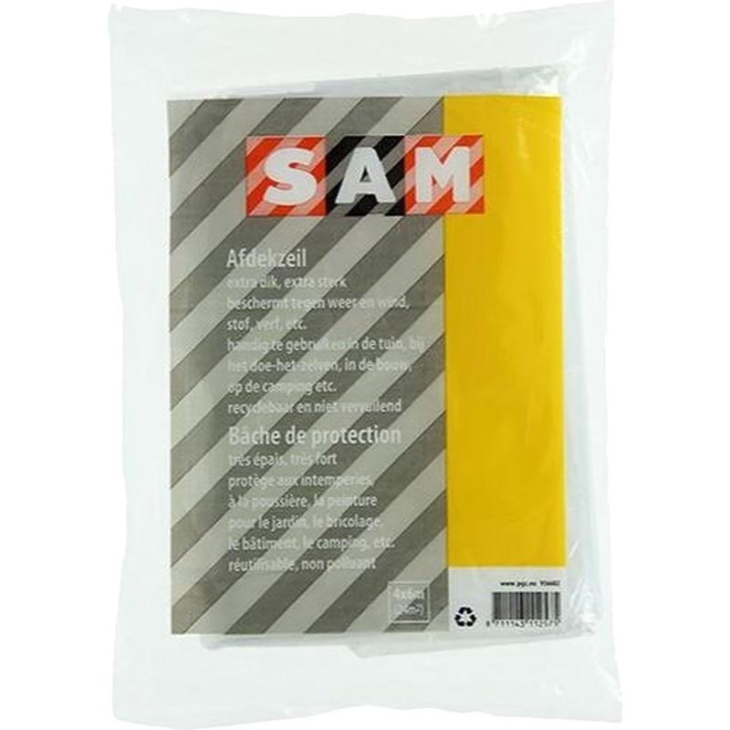 Sam afdekfolie 4x6m