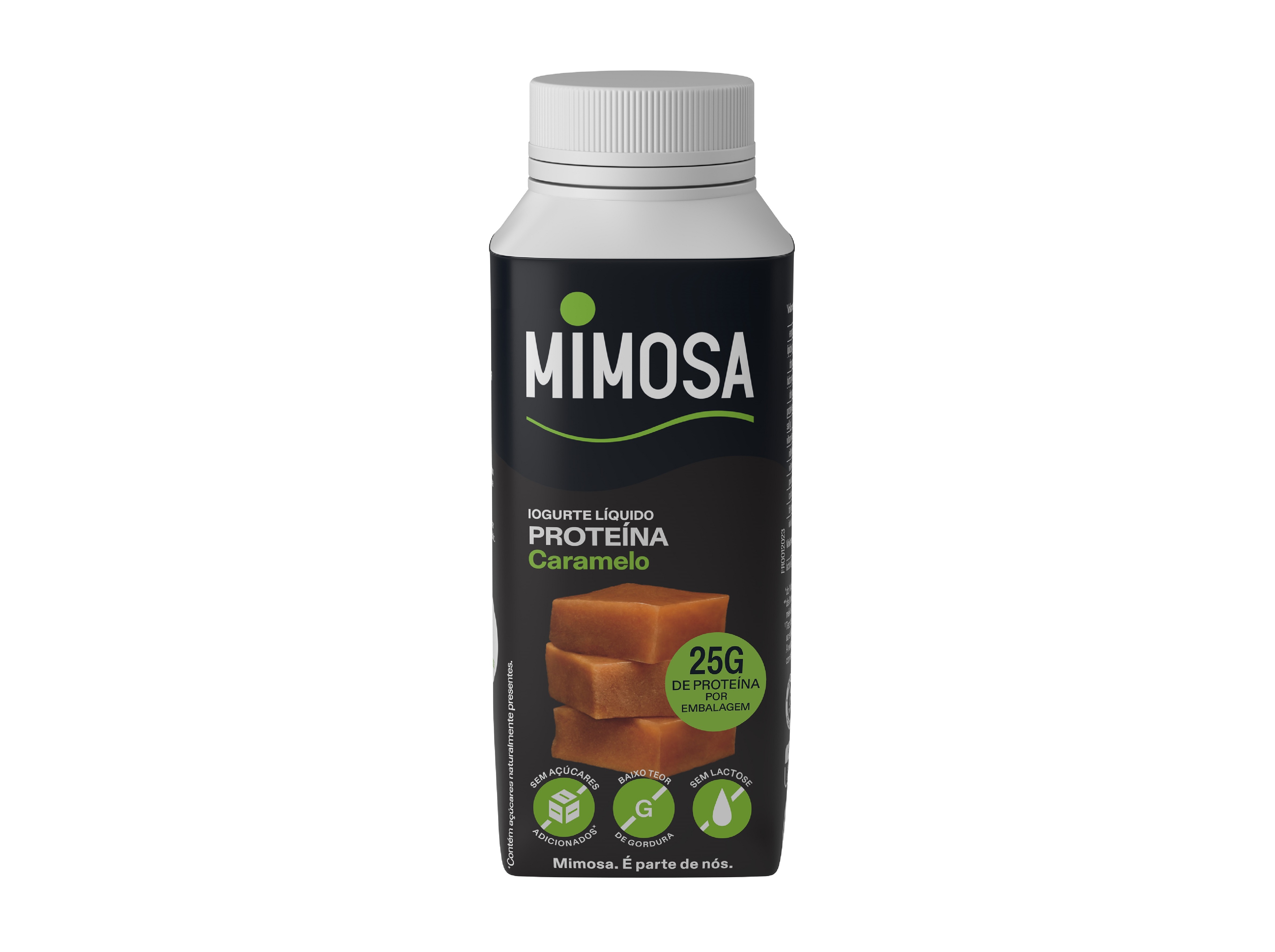 IOGURTE LIQUIDO MIMOSA PROTEINA CARAMELO 250ML