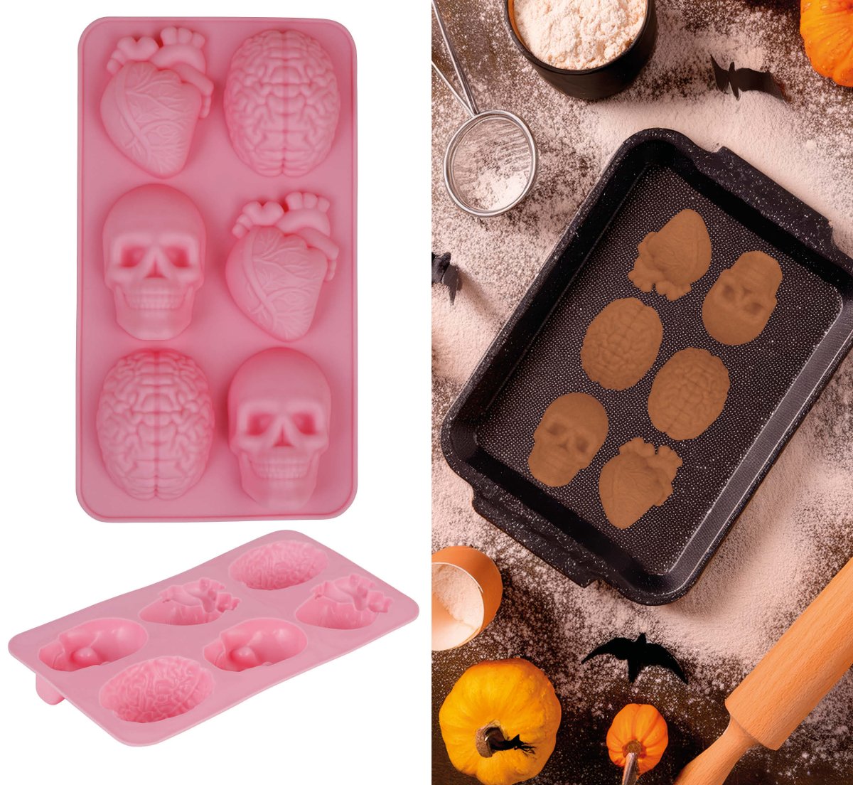 Halloween Koekvormpjes 28cm