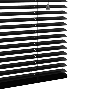 KARWEI aluminium jaloezie 25 mm matzwart (kleurnr. 320) 80x130 cm (bxh)
