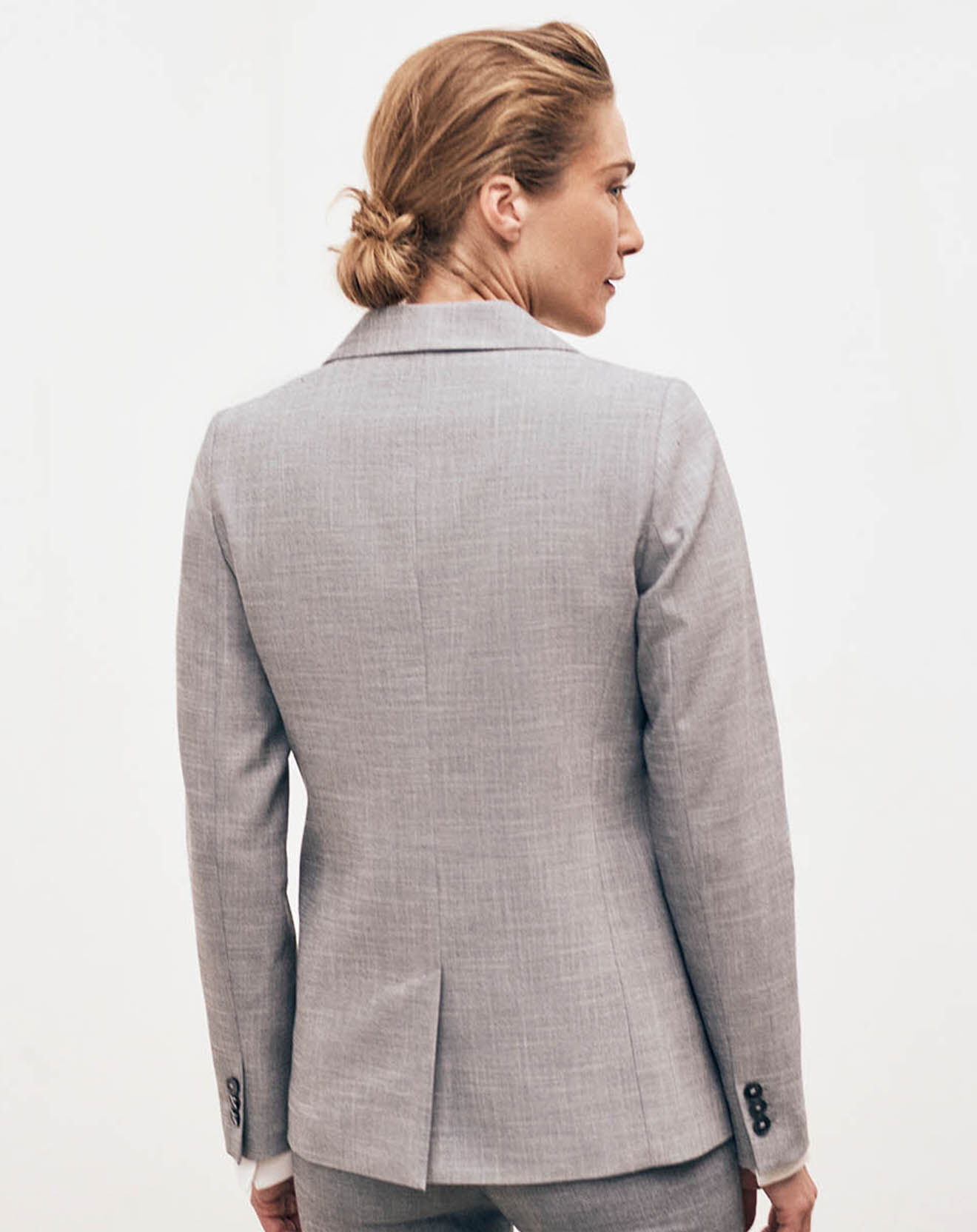 Caroll Blazer Lara imprimé gris moyen