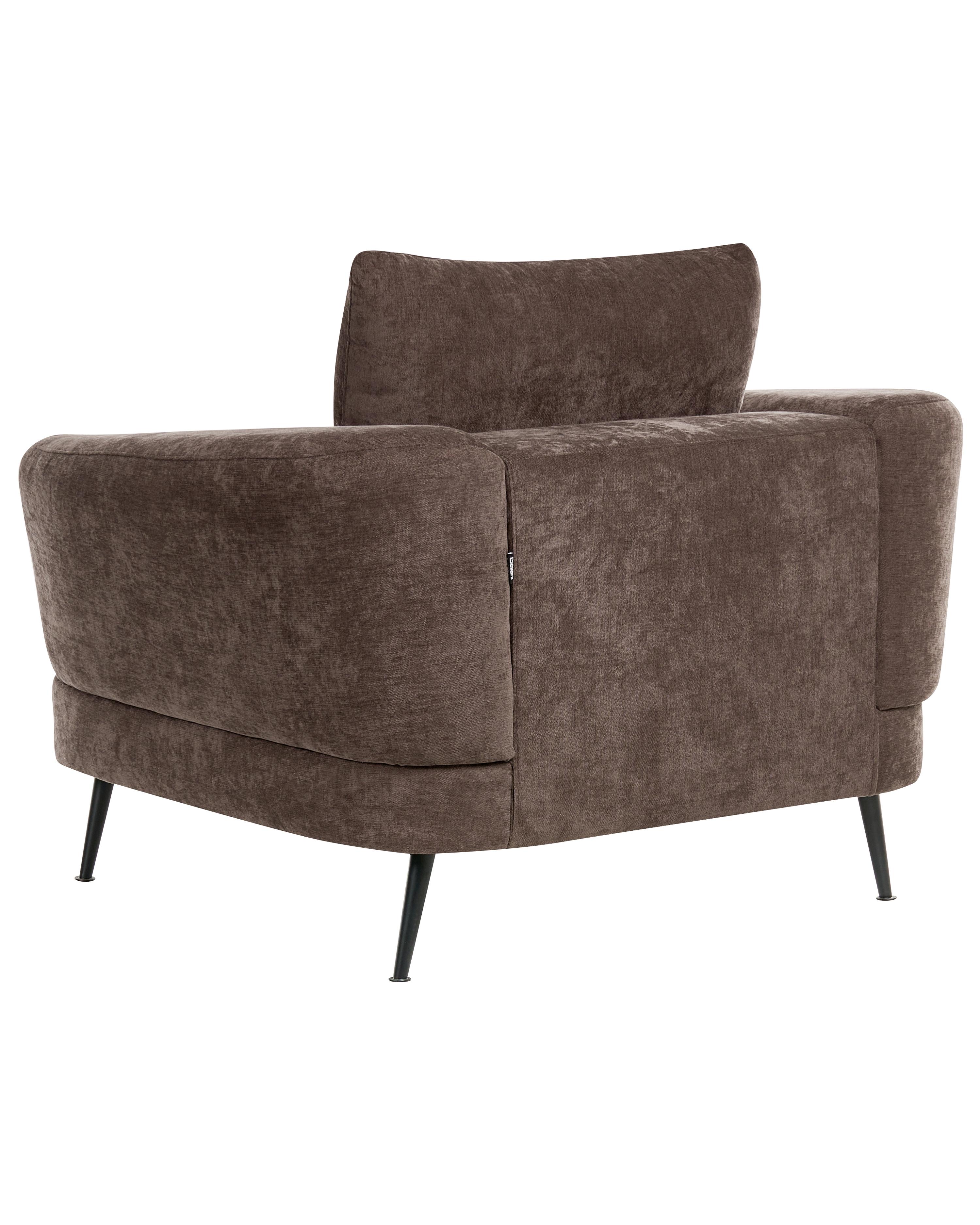 Fauteuil KJAER Chenille Donkerbruin