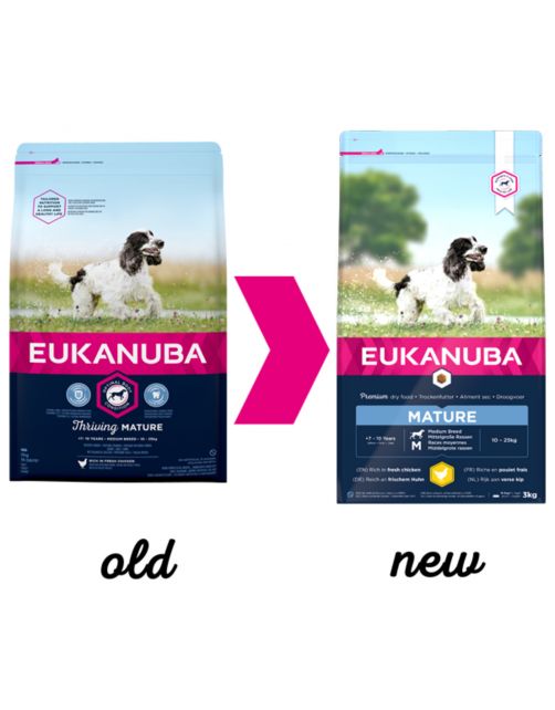 Eukanuba Thriving Mature Medium Breed Kip - Hondenvoer
