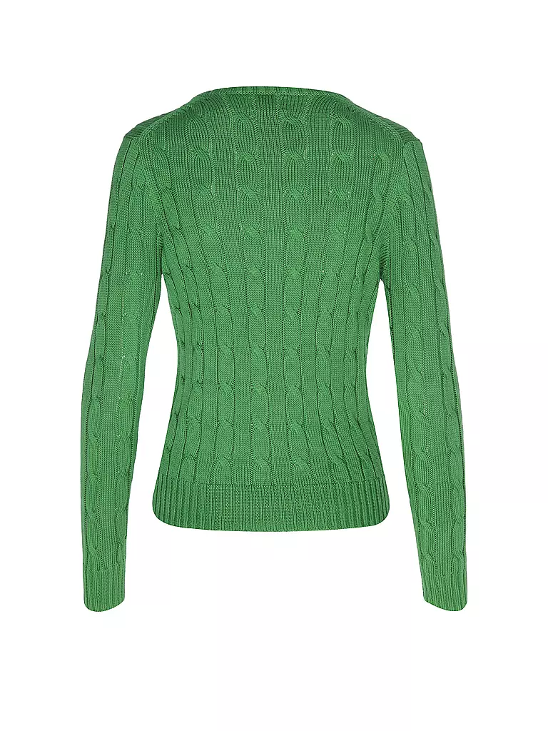 POLO RALPH LAUREN Pullover Slim Fit KIMBERLY grün