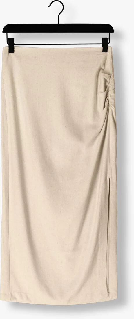 SECOND FEMALE creme second female midirok estivo skirt