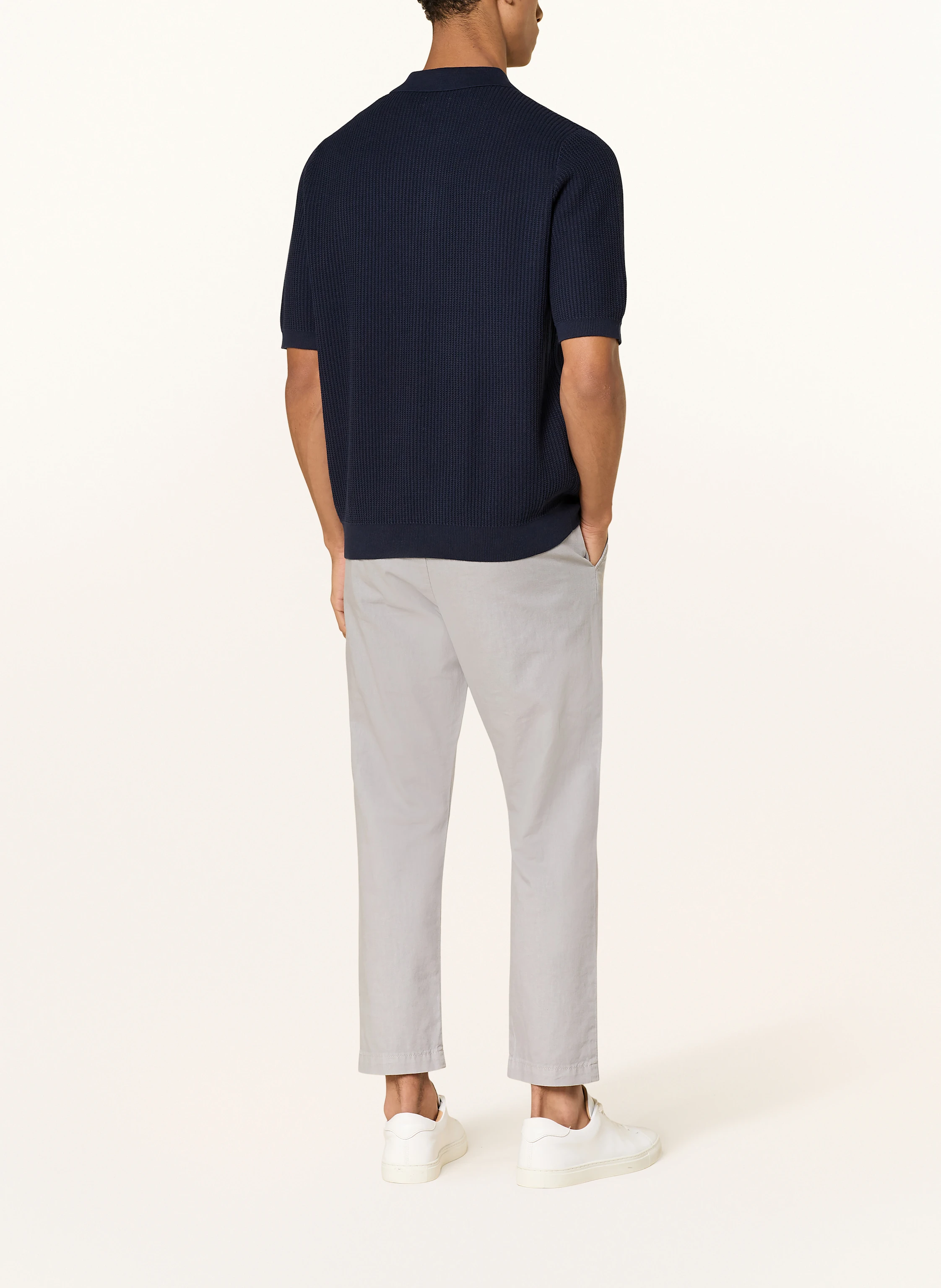 PAUL Strick-Poloshirt