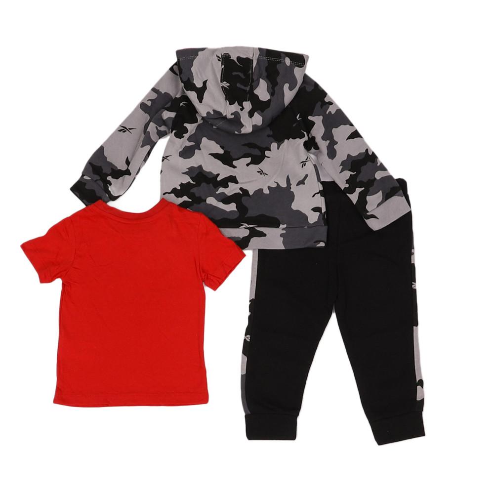 Reebok Ensemble de Jogging Noir/Rouge Garçon Reebok B894