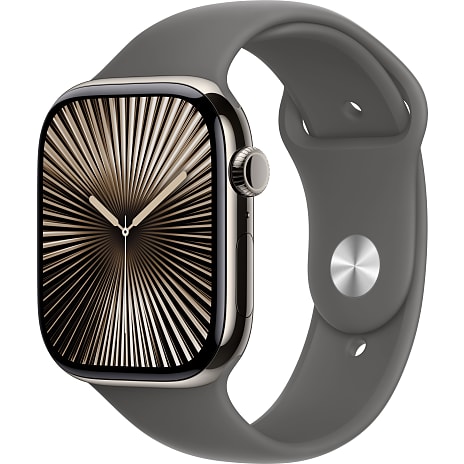 Apple Watch S10 Cell 46 mm M/L - Natural Titanium Sport Band