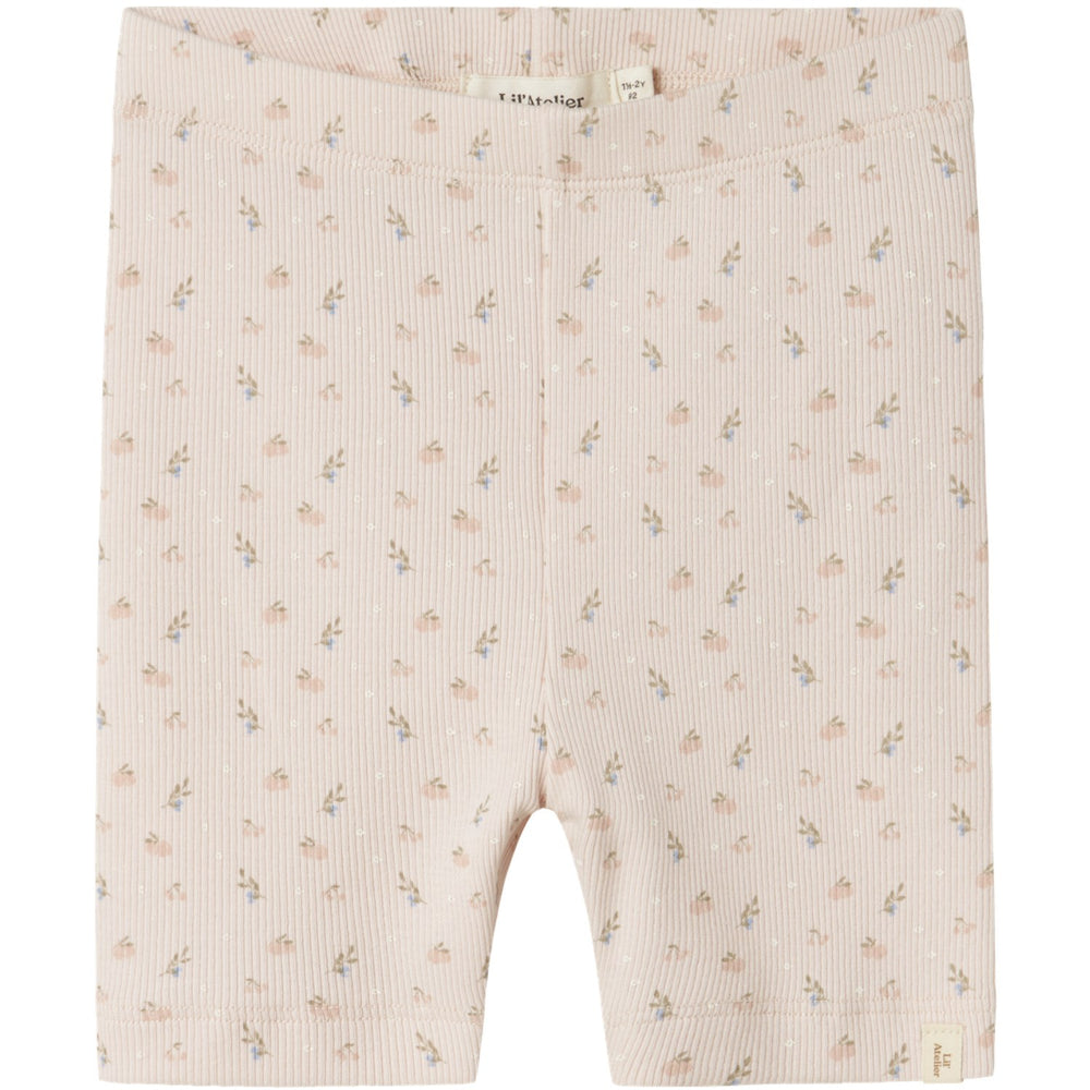 Køb Lil'Atelier Peach Blush Nmfgago Slim Biker Shorts Lil