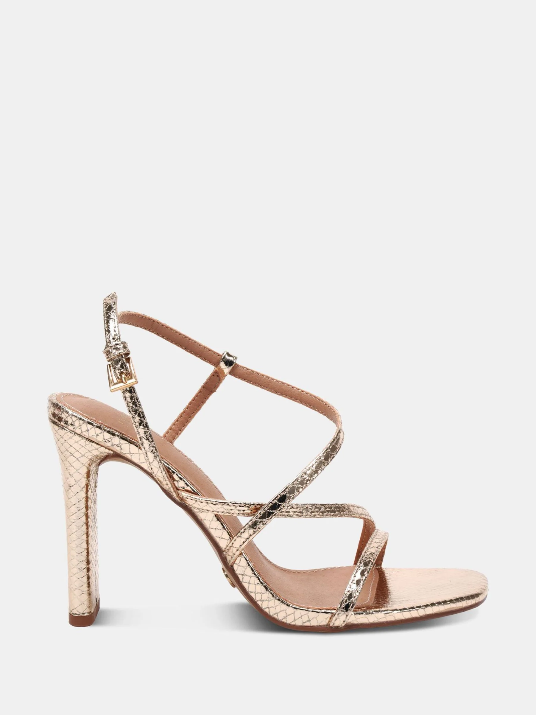 Goud - Novo MONDRIAN Strappy Heeled Sandals