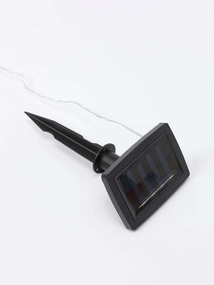 Cordão de luzes solares com 20 LEDs - Branco