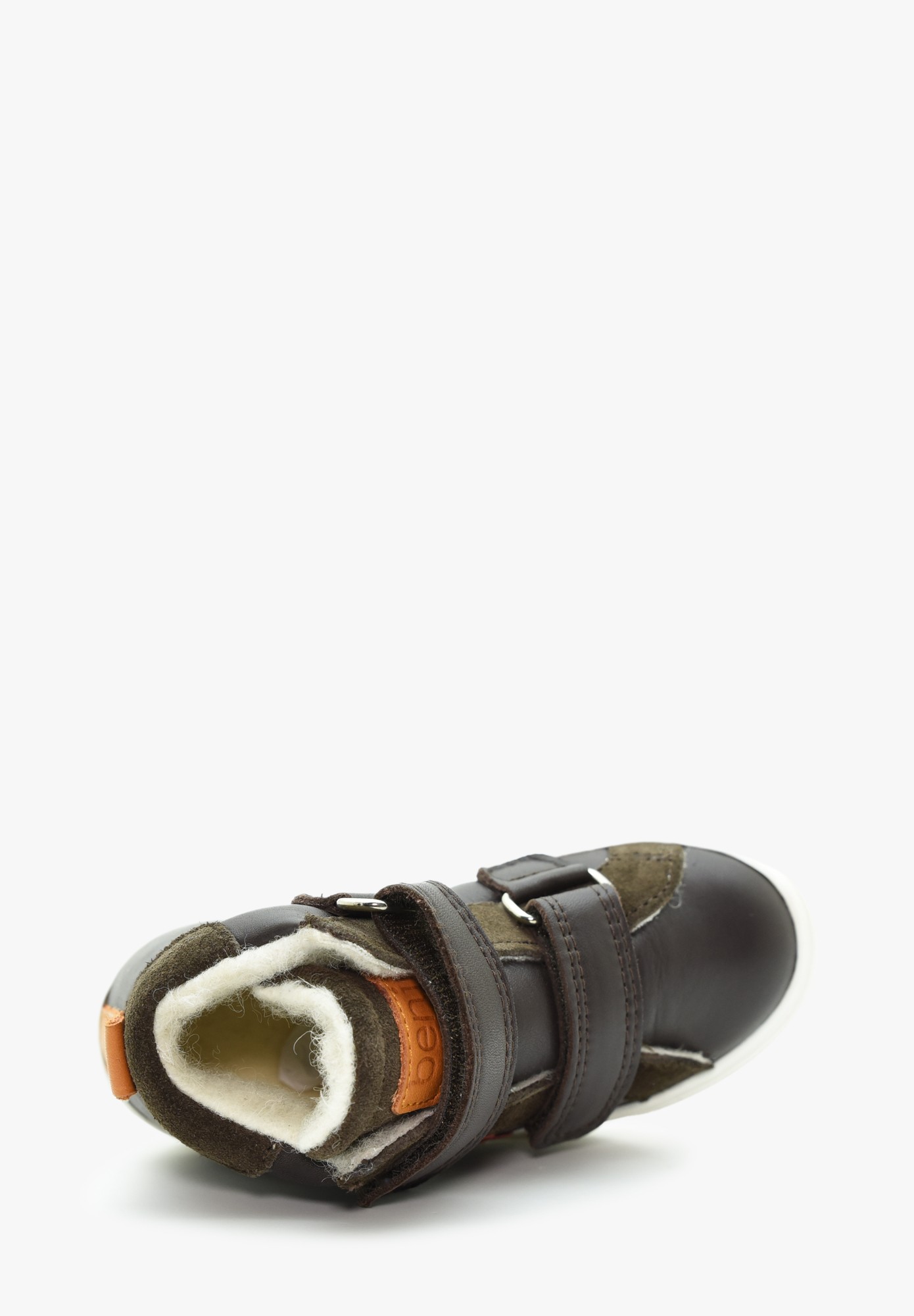 Zürichwest velcro TEX Wollfutter Kleinkinder Braun