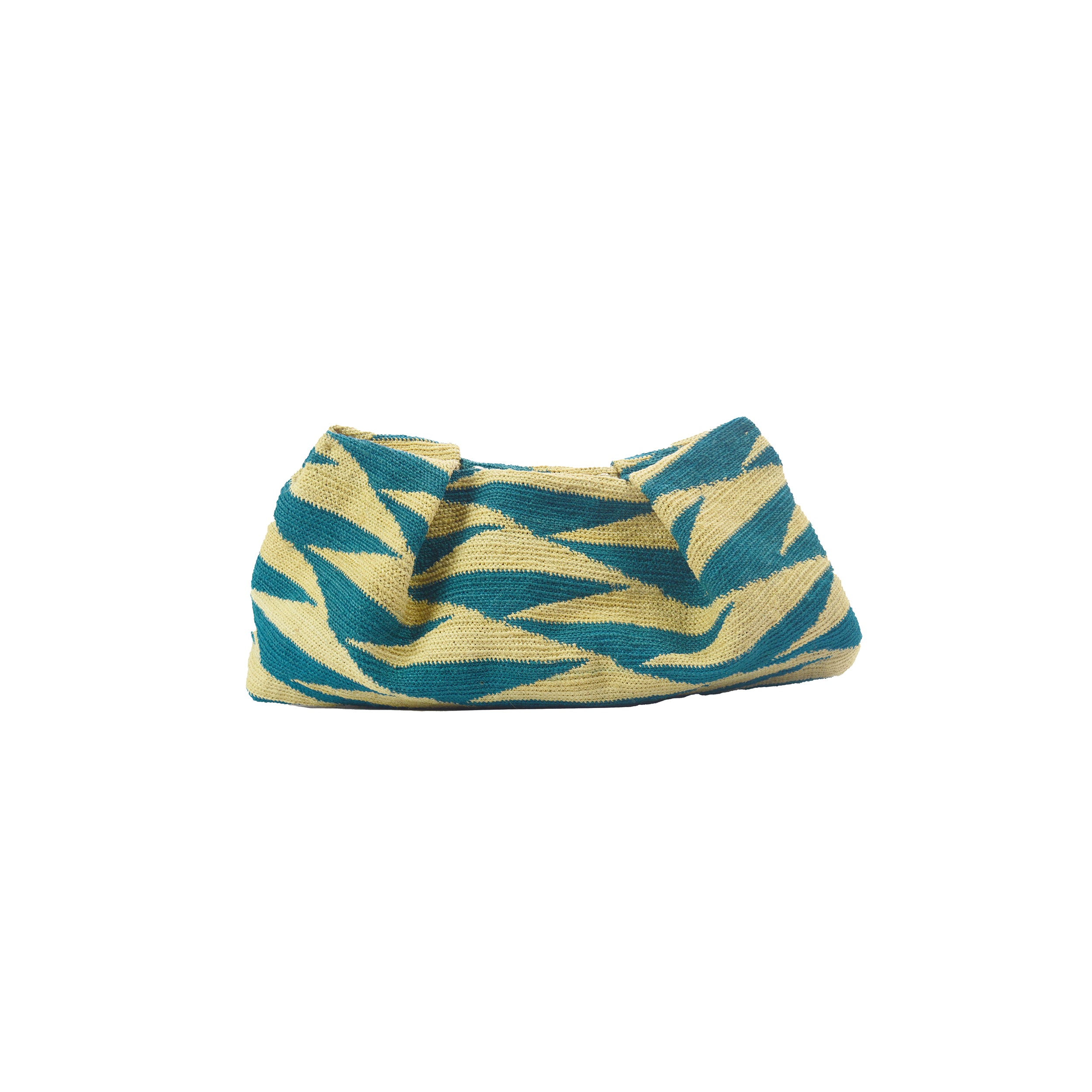 Pochette maxi en sisal