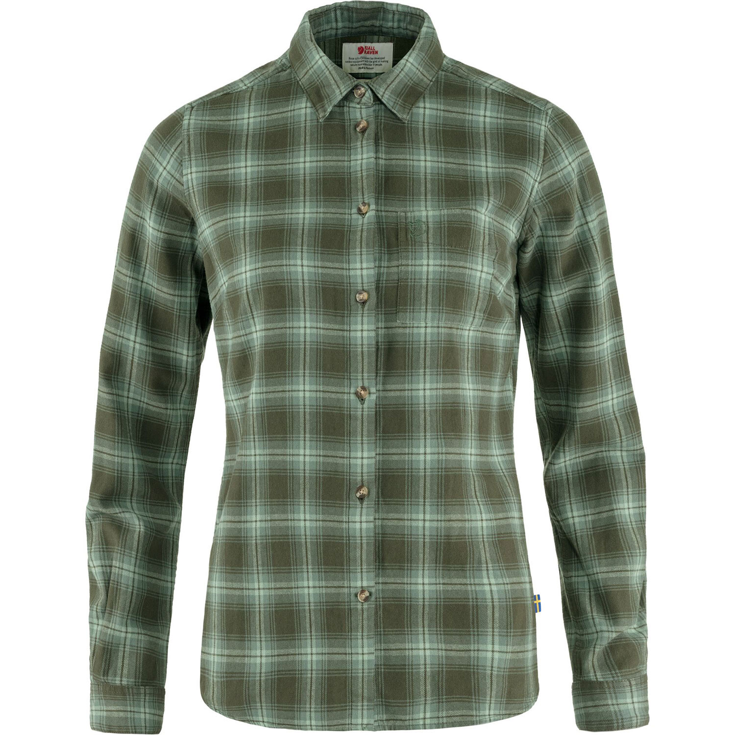 Fjällräven Womens Övik L/S Flannel Shirt