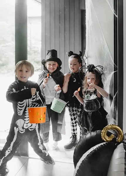 Halloween Emmer Zwart Ketel 18cm