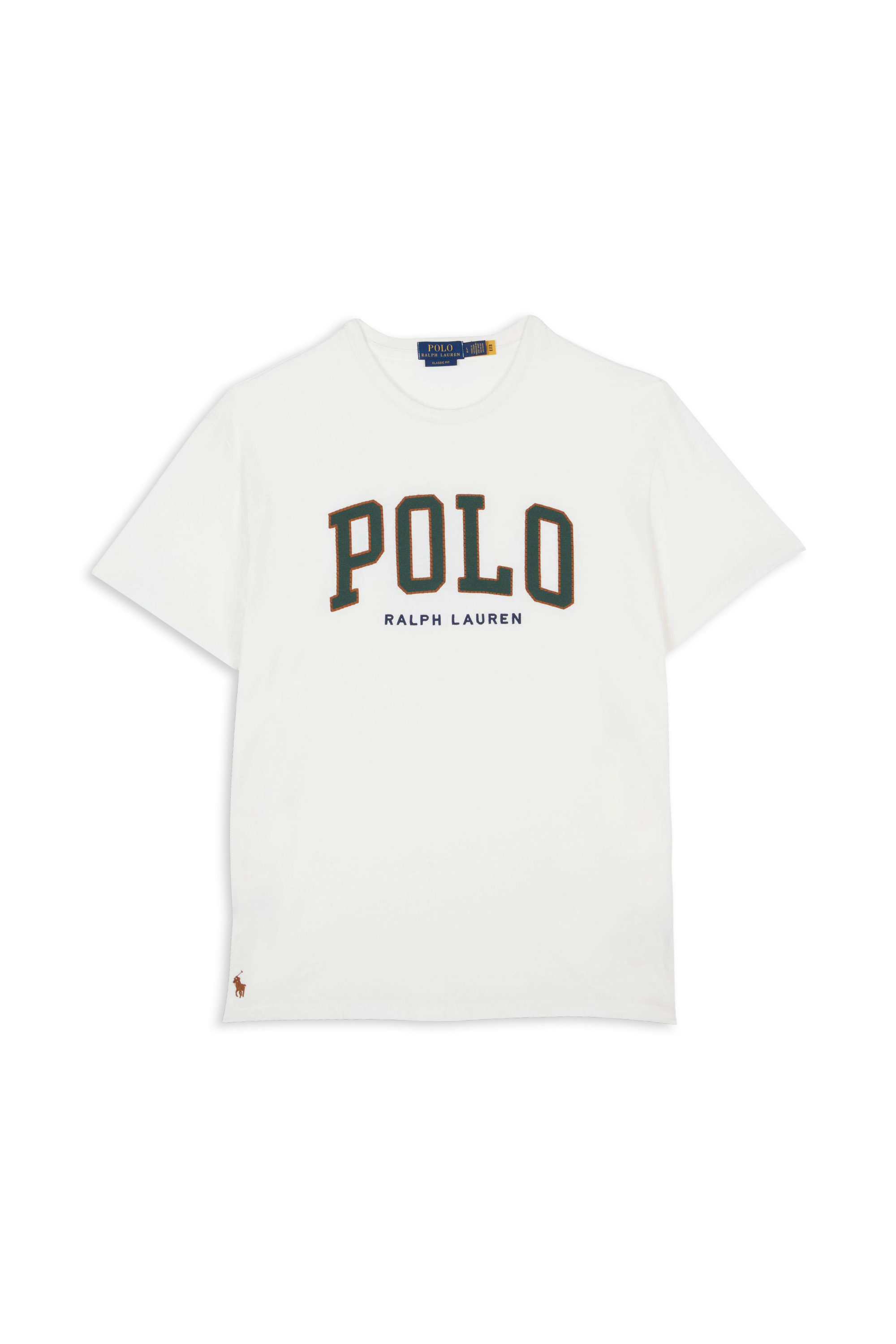 POLO RALPH LAUREN T-shirt  Classic Fit Logo Jersey T-Shirt Beige