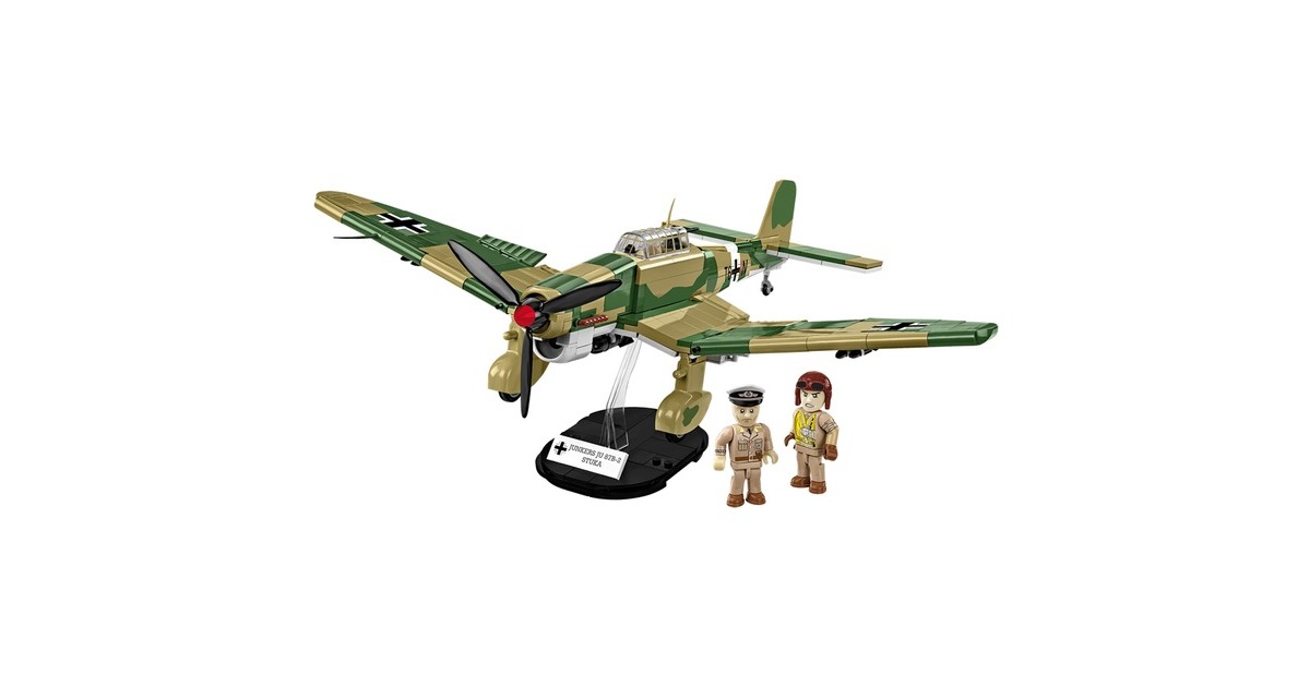 COBIHistorical Collection - Junkers Ju 87 B-2 Constructiespeelgoed  (Schaal 1:32)