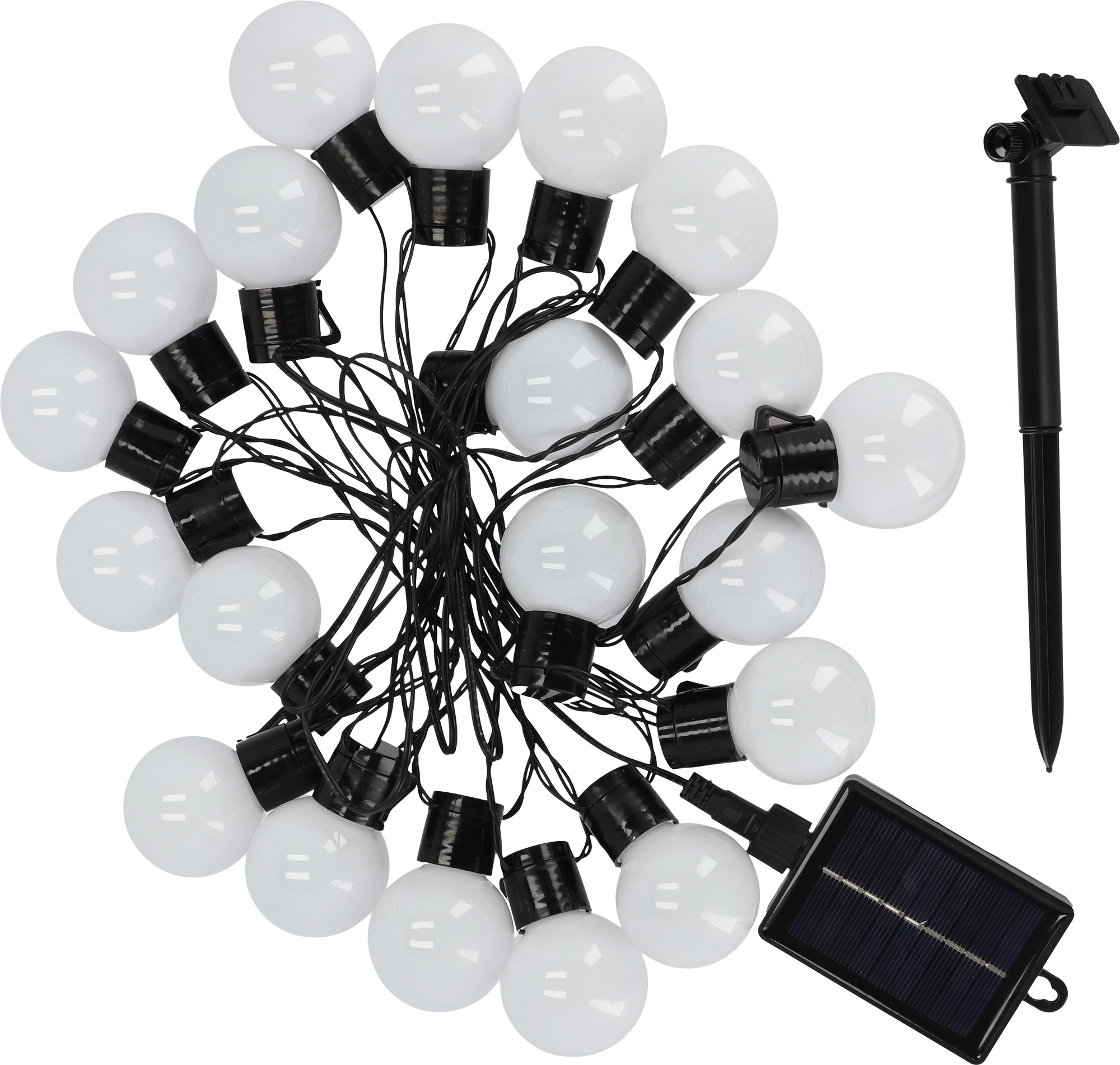 Berger Balls Solar Lichterkette 20 LED Kugeln (Länge 7 m)