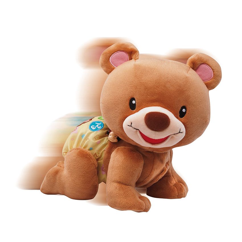 Peluche Ourson 1 2 3 suis-moi - Doré