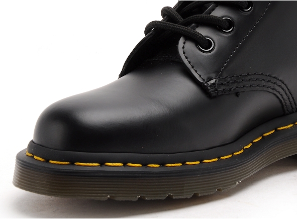 Dr martens boots bottine plates femme 1460 smooth noir