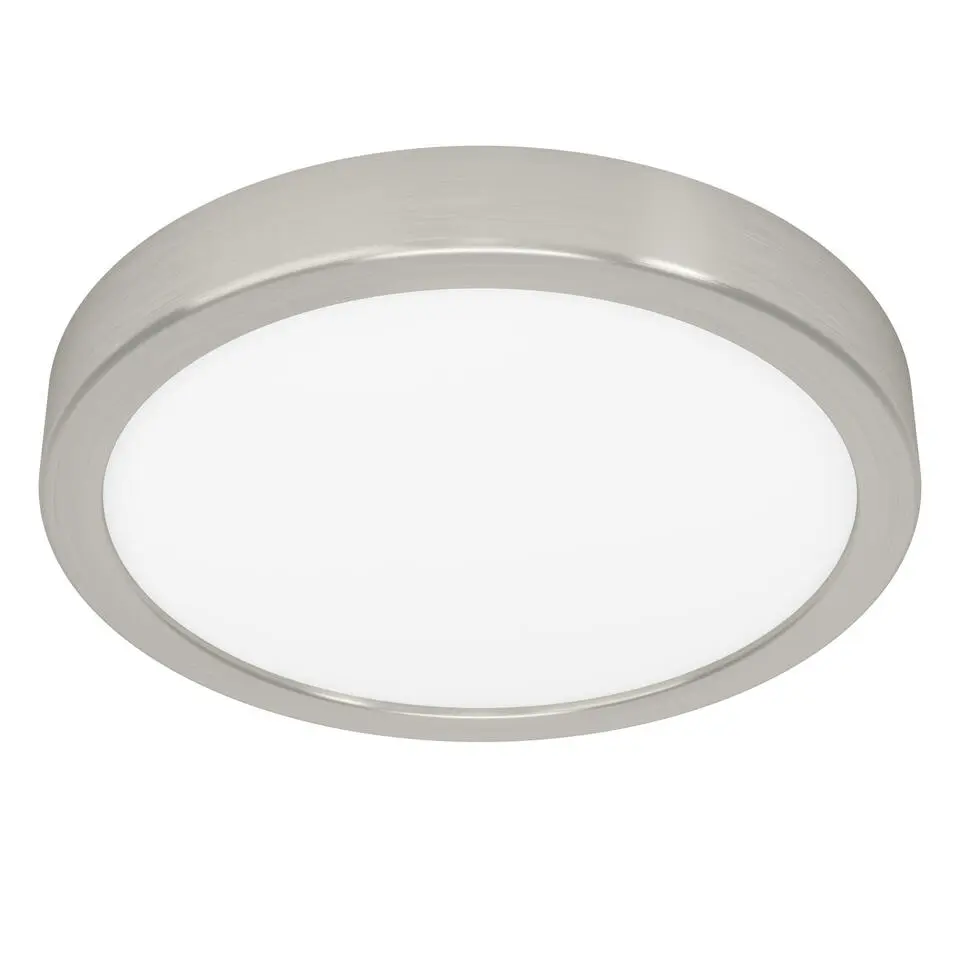EGLO Fueva 5 Plafonnière - LED - 21 cm - Nikkelmat