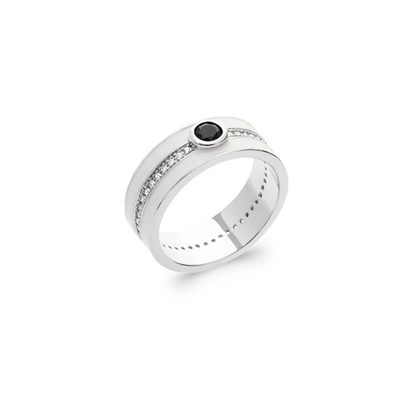Bague Femme - Argent 925 - Email