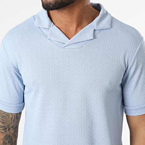 Polo Manches Courtes UY792 Bleu Ciel