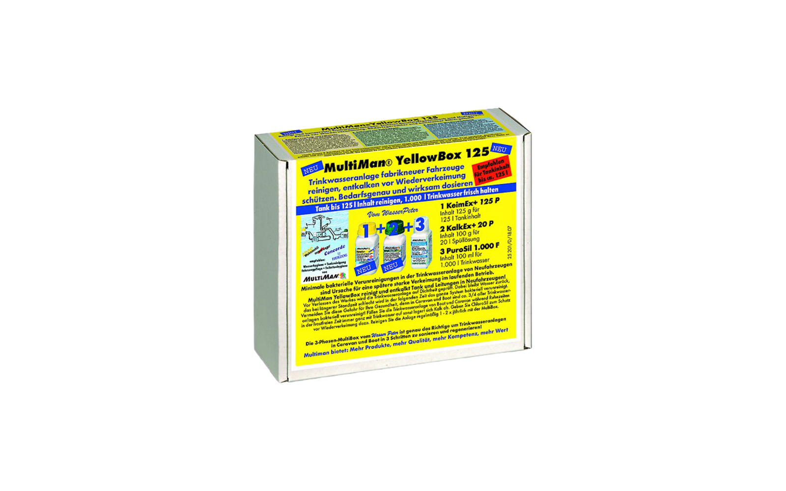 MultiMan MultiBox YellowBox 125 Trinkwasser Entkalkung